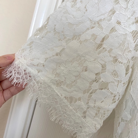 White Lace Midi-dress - Picture 6 of 7